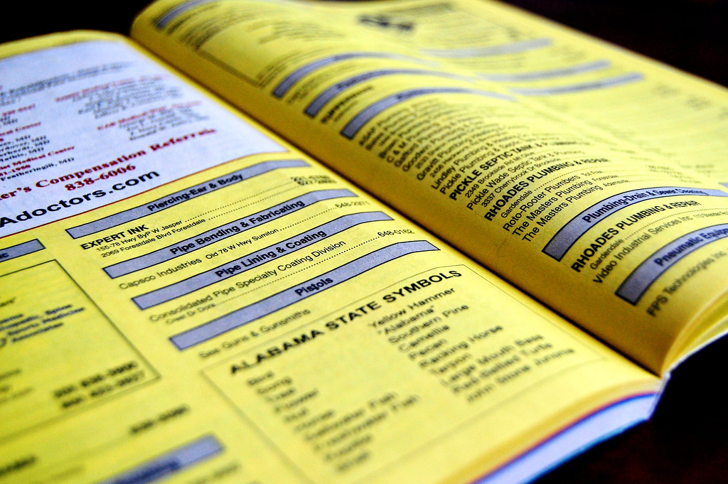 Background Yellow Pages